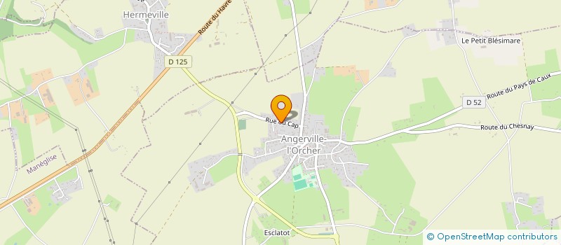 localisation de l'entreprise MADAME SOPHIE LACHEVRE à HERMEVILLE