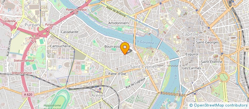 localisation de l'entreprise MADAME SOPHIE LACOMBE  TOULOUSE