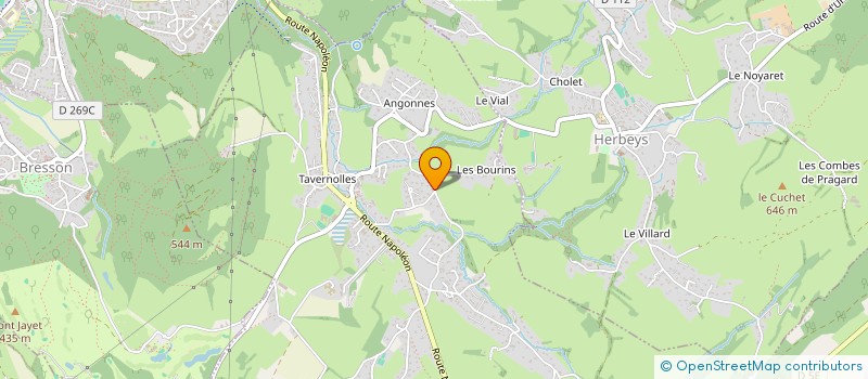 localisation de l'entreprise MADAME SOPHIE LACOMERE  BRIE-ET-ANGONNES