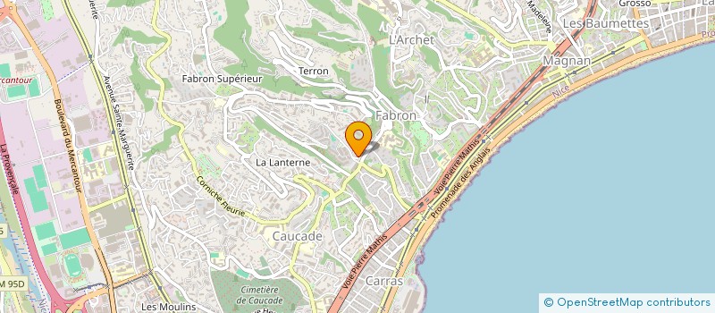 localisation de l'entreprise MADAME SOPHIE LACOSTE à NICE