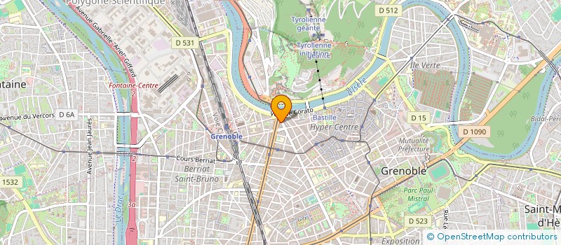 localisation de l'entreprise MADAME SOPHIE LADET à GRENOBLE