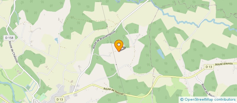 localisation de l'entreprise MADAME SOPHIE LAFERRERE  AMOU