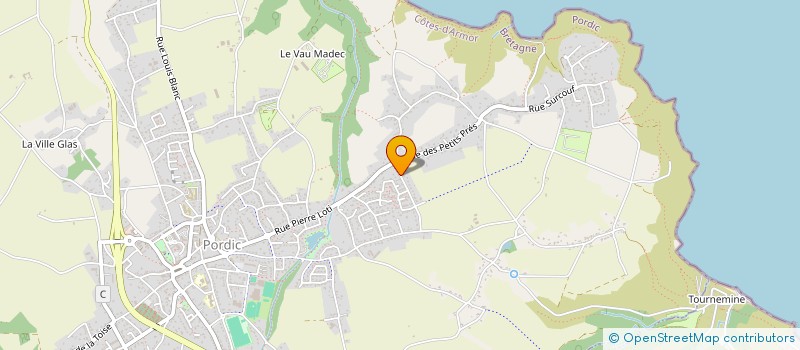 localisation de l'entreprise MADAME SOPHIE LAFONT  PORDIC