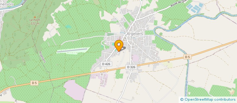 localisation de l'entreprise MADAME SOPHIE LAFUMA  ARGELIERS