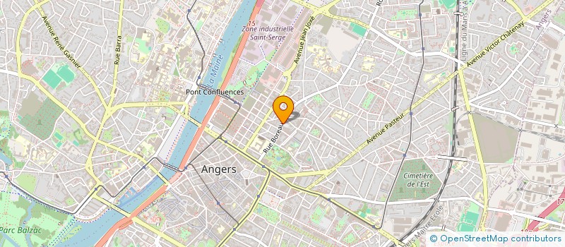 localisation de l'entreprise MADAME SOPHIE LAGACHE à ANGERS