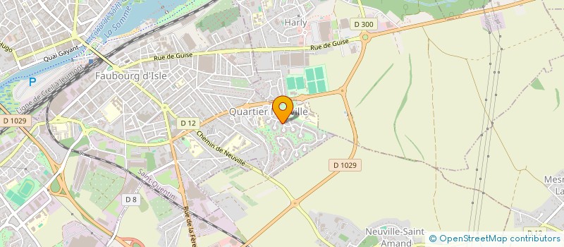localisation de l'entreprise MADAME SOPHIE LAGARDE à SAINT-QUENTIN