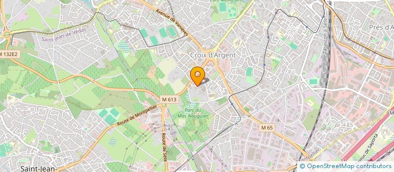 localisation de l'entreprise MADAME SOPHIE LAGMOUCH à MONTPELLIER