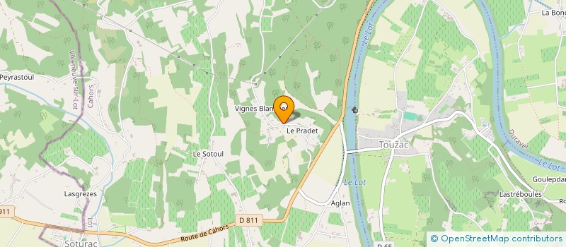 localisation de l'entreprise MADAME SOPHIE LALANDE à PUY L EVEQUE