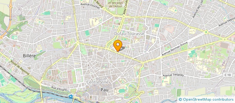 localisation de l'entreprise MADAME SOPHIE LALOU à PAU