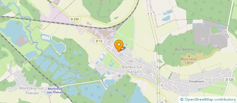 localisation de l'entreprise MADAME SOPHIE LAMART  BAILLEUL-SUR-THERAIN