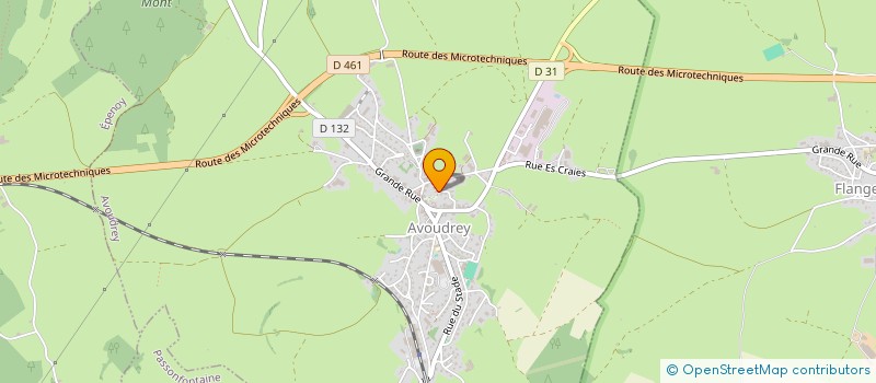 localisation de l'entreprise MADAME SOPHIE LAMBLIN  AVOUDREY