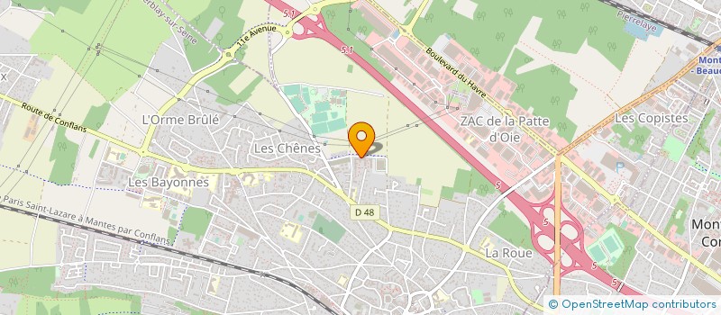 localisation de l'entreprise MADAME SOPHIE LAMOUR à HERBLAY-SUR-SEINE