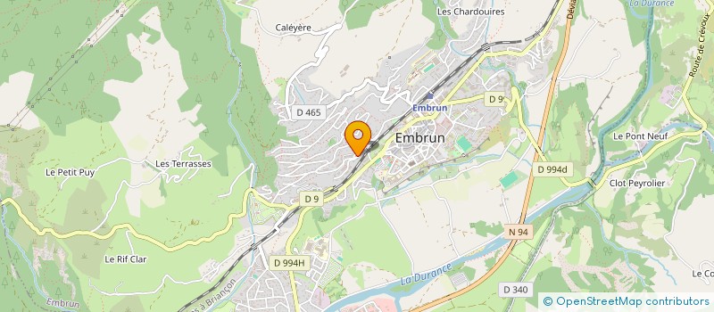 localisation de l'entreprise MADAME SOPHIE LANDREAU à EMBRUN