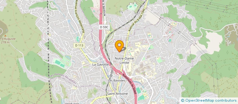 localisation de l'entreprise MADAME SOPHIE LANGLARD à MARSEILLE