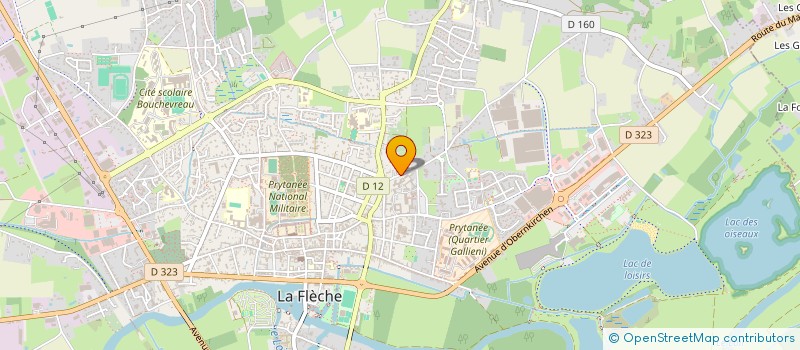 localisation de l'entreprise MADAME SOPHIE LANOISELEE à ANGERS