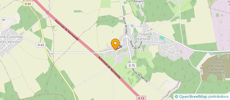 localisation de l'entreprise MADAME SOPHIE LAPALUE  LA CHAPELLE-LONGUEVILLE