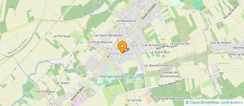 localisation de l'entreprise MADAME SOPHIE LAPLANTE à CLERY-SAINT-ANDRE