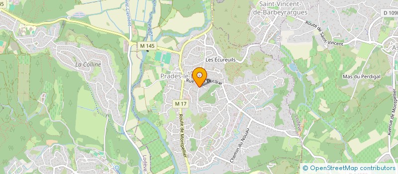 localisation de l'entreprise MADAME SOPHIE LAPLAZE à PRADES-LE-LEZ
