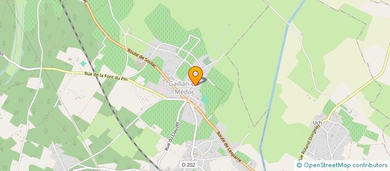 localisation de l'entreprise MADAME SOPHIE LAPORTE  BEGADAN