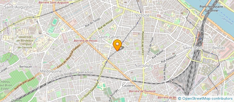 localisation de l'entreprise MADAME SOPHIE LAPPERT à BORDEAUX