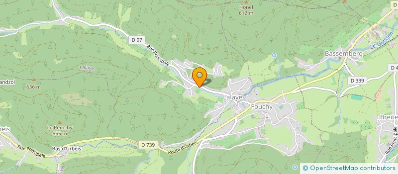 localisation de l'entreprise MADAME SOPHIE LAPRIE  LALAYE