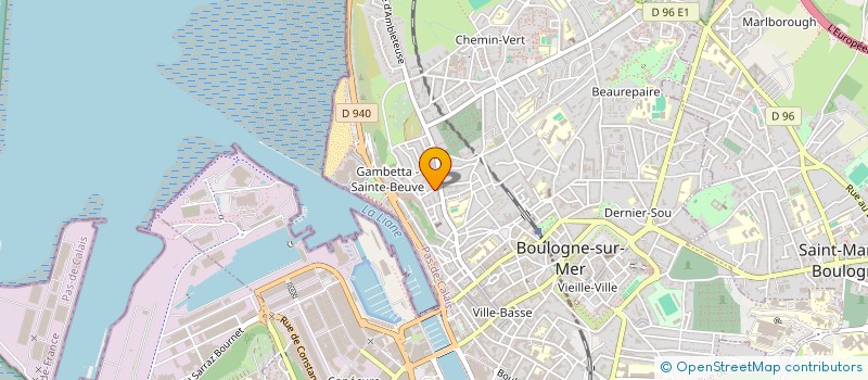 localisation de l'entreprise MADAME SOPHIE LARGUIER à BOULOGNE-SUR-MER