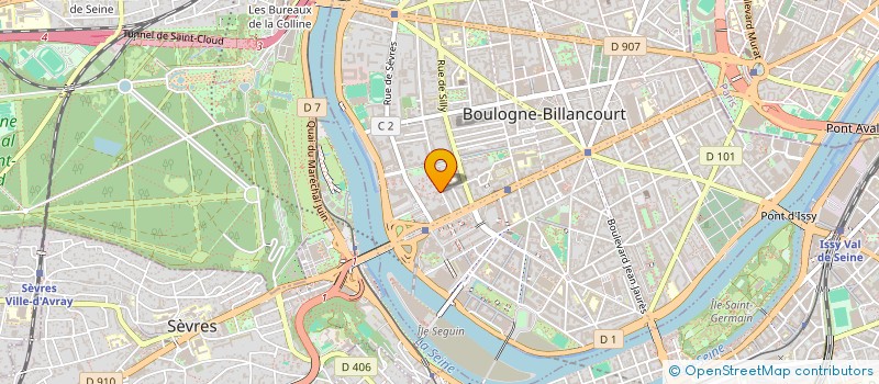 localisation de l'entreprise MADAME SOPHIE LARRIEU à BOULOGNE-BILLANCOURT