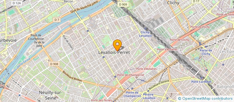localisation de l'entreprise MADAME SOPHIE LARROQUE à LEVALLOIS-PERRET
