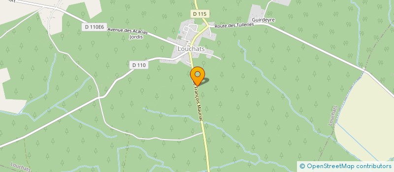 localisation de l'entreprise MADAME SOPHIE LARROUY  HOSTENS