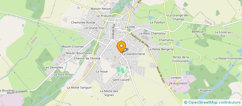 localisation de l'entreprise MADAME SOPHIE LARTIGOT à LORRIS