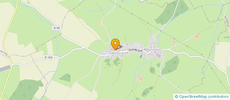 localisation de l'entreprise MADAME SOPHIE LARUE  ABONCOURT-GESINCOURT