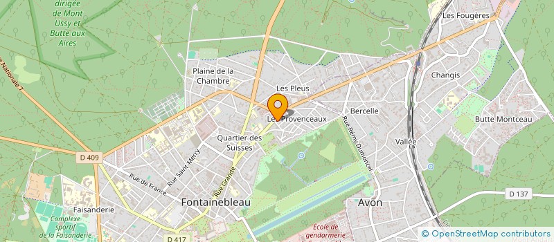 localisation de l'entreprise MADAME SOPHIE LASALVARY à FONTAINEBLEAU