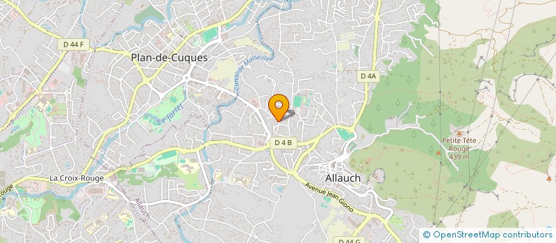 localisation de l'entreprise MADAME SOPHIE LATOUR à ALLAUCH