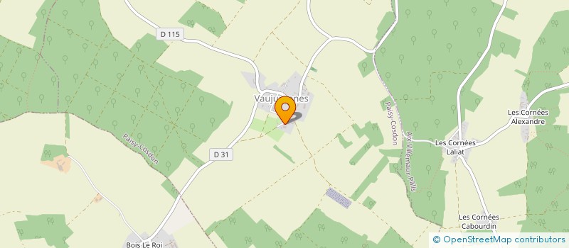 localisation de l'entreprise MADAME SOPHIE LAUER  PAISY-COSDON