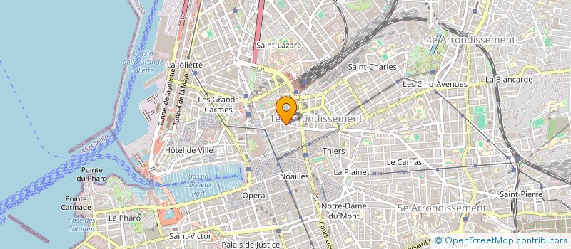 localisation de l'entreprise MADAME SOPHIE LAUGIER à MARSEILLE
