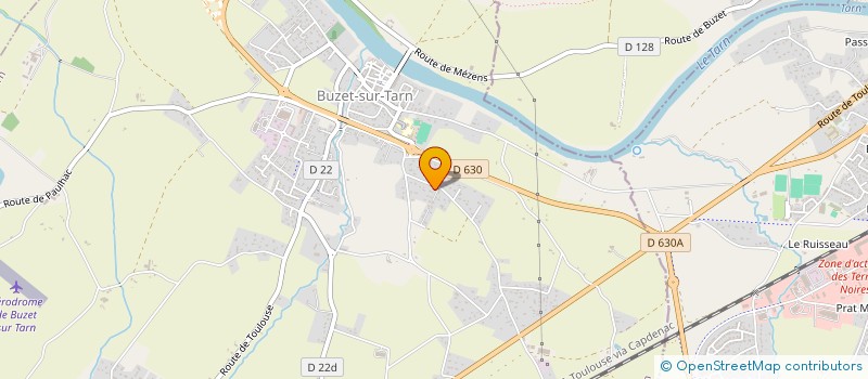 localisation de l'entreprise MADAME SOPHIE LAURENS  BUZET-SUR-TARN