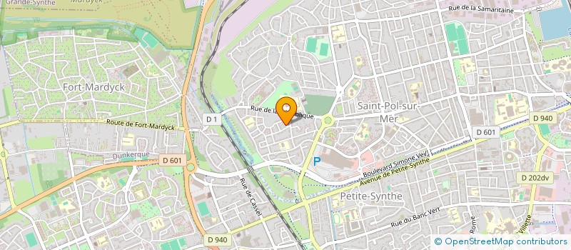 localisation de l'entreprise MADAME SOPHIE LAURENS à DUNKERQUE