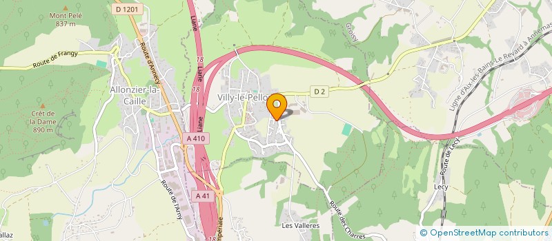 localisation de l'entreprise MADAME SOPHIE LAURENT-ATTHALIN à VILLY-LE-PELLOUX