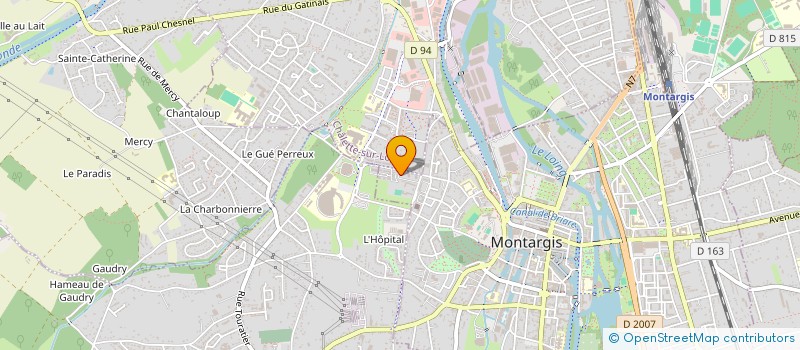 localisation de l'entreprise MADAME SOPHIE LAVADOR à MONTARGIS