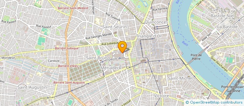 localisation de l'entreprise MADAME SOPHIE LAVEISSIERE  BORDEAUX