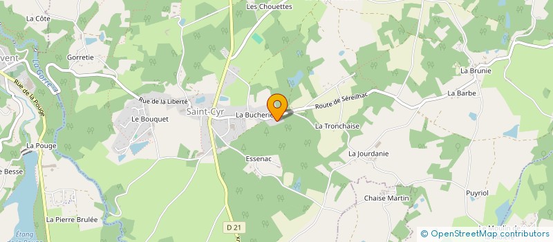 localisation de l'entreprise MADAME SOPHIE LAVERGNE à SAINT-CYR