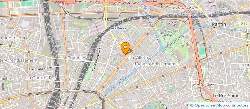 localisation de l'entreprise MADAME SOPHIE LAVIEILLE  PARIS