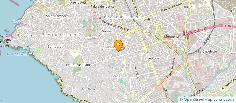 localisation de l'entreprise MADAME SOPHIE LAYANI à MARSEILLE