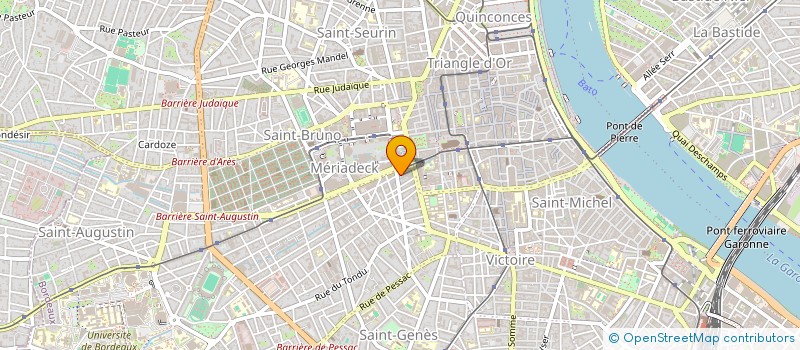 localisation de l'entreprise MADAME SOPHIE LAZARE  BORDEAUX