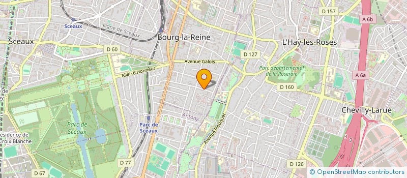 localisation de l'entreprise MADAME SOPHIE LAZINIER à BOURG-LA-REINE