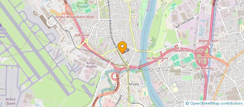localisation de l'entreprise MADAME SOPHIE LE BONNIEC à BLAGNAC