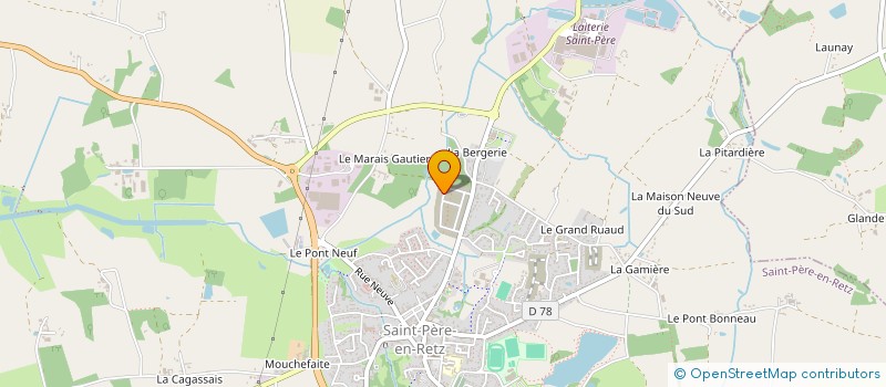localisation de l'entreprise MADAME SOPHIE LE BORGNE à SAINT-PERE-EN-RETZ