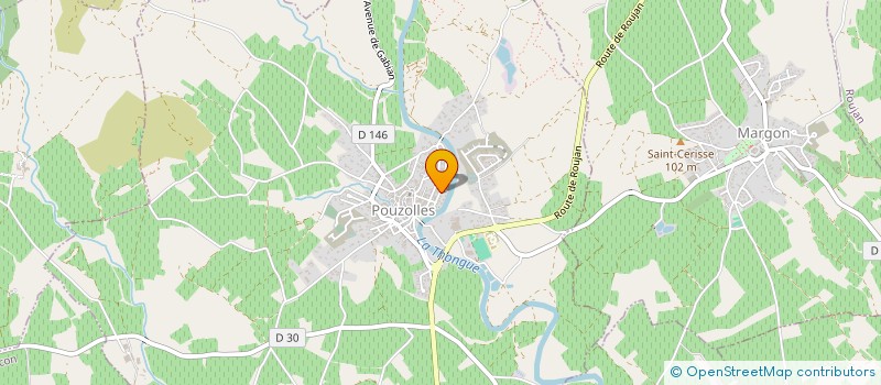 localisation de l'entreprise MADAME SOPHIE LE BOURG  POUZOLLES