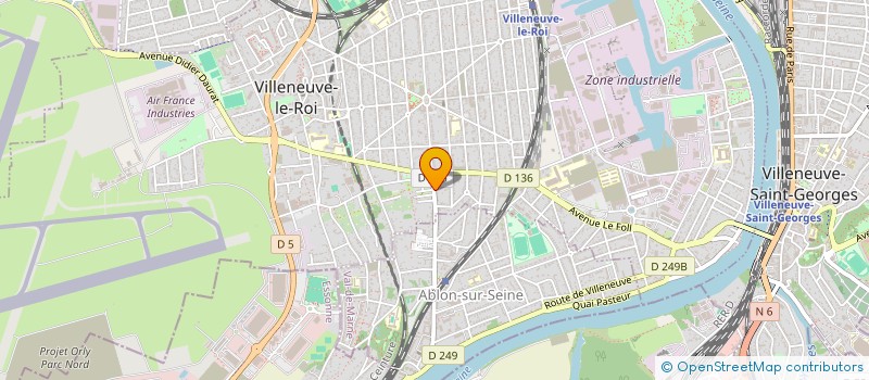 localisation de l'entreprise MADAME SOPHIE LE CLECH à VILLENEUVE-LE-ROI