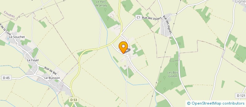 localisation de l'entreprise MADAME SOPHIE LE DROUMAGUET  ILLIERS-L'EVEQUE